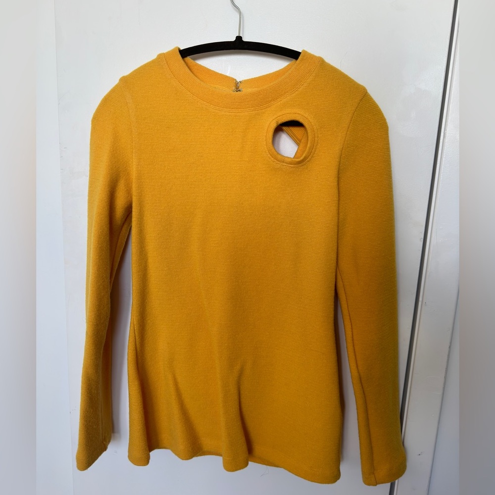 Philip Lim size small/petite wool sweater. Yellow, wool.